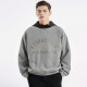 Fear of God Essentials SS24 Nylon Fleece Hoodie Dark Heather Oatmeal