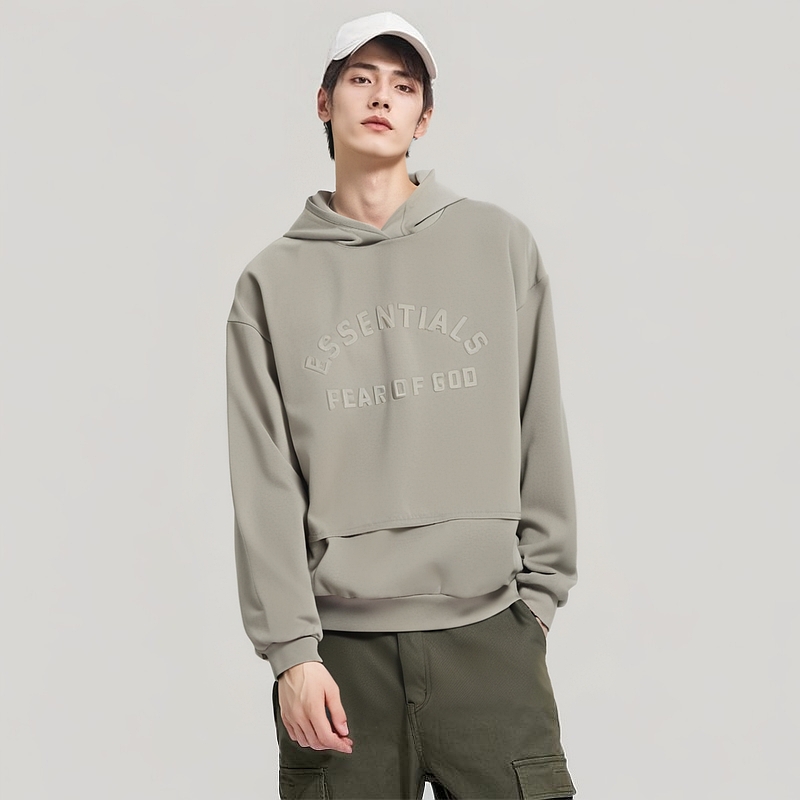 Fear of God Essentials SS24 drop2 Nylon Fleece Hooded Sweater Seal