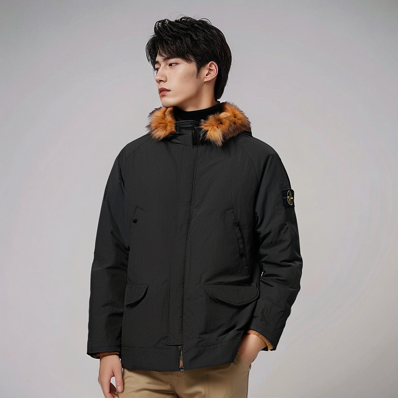 Supreme Formula Steel Reversible Faux Fur Parka