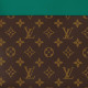LOUIS VUITTON Pochette Voyage SOUPLE Logo