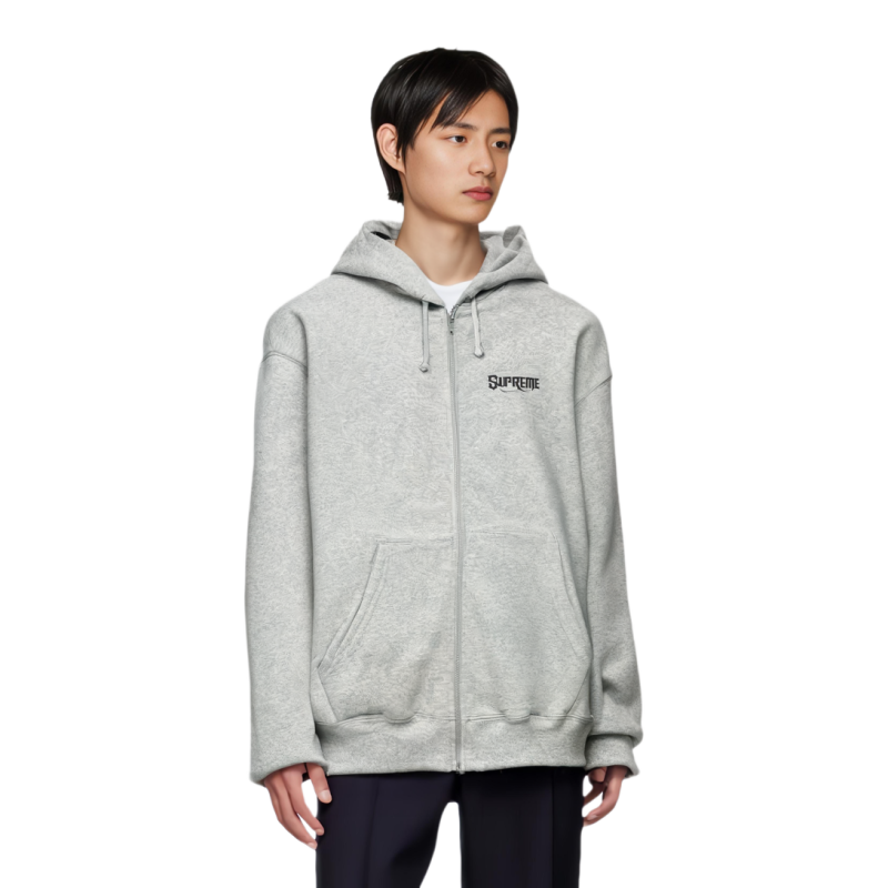 Supreme FW24 WEEK8 Mister Cartoon Zip Up Hooded Sweatshirt