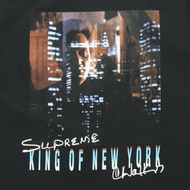Supreme Christopher Walken King Of New York Tee Black T