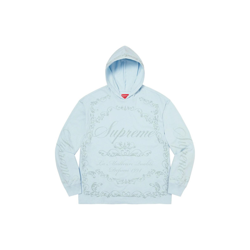 Supreme SS23 Week 2 CELEBR HOODED LS TOP logo