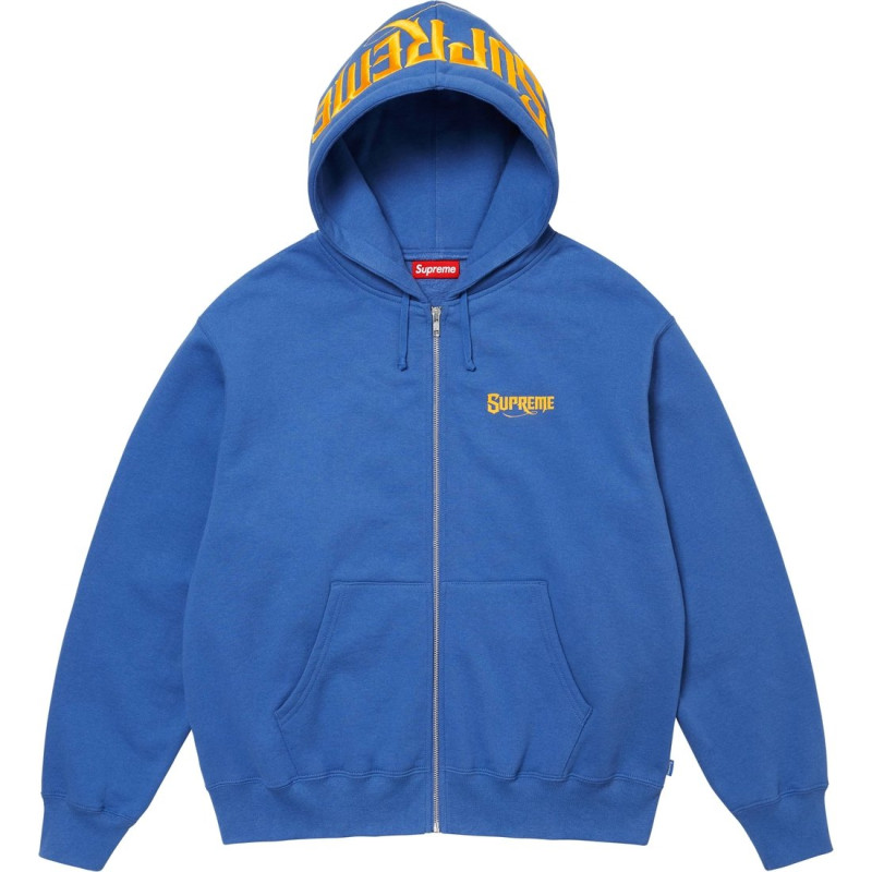 Supreme FW24 WEEK8 Mister Cartoon Zip Up Hooded Sweatshirt