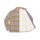 Supreme FW22 Week 13 Shearling Lined Flannel Shirt