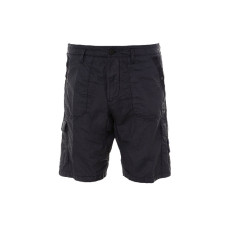 STONE ISLAND Seersucker Bermuda Cargo Shorts