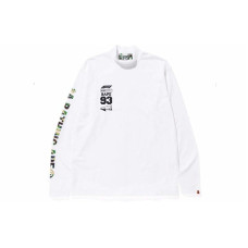 BAPE x FORMULA 1 Mock Neck Tee T