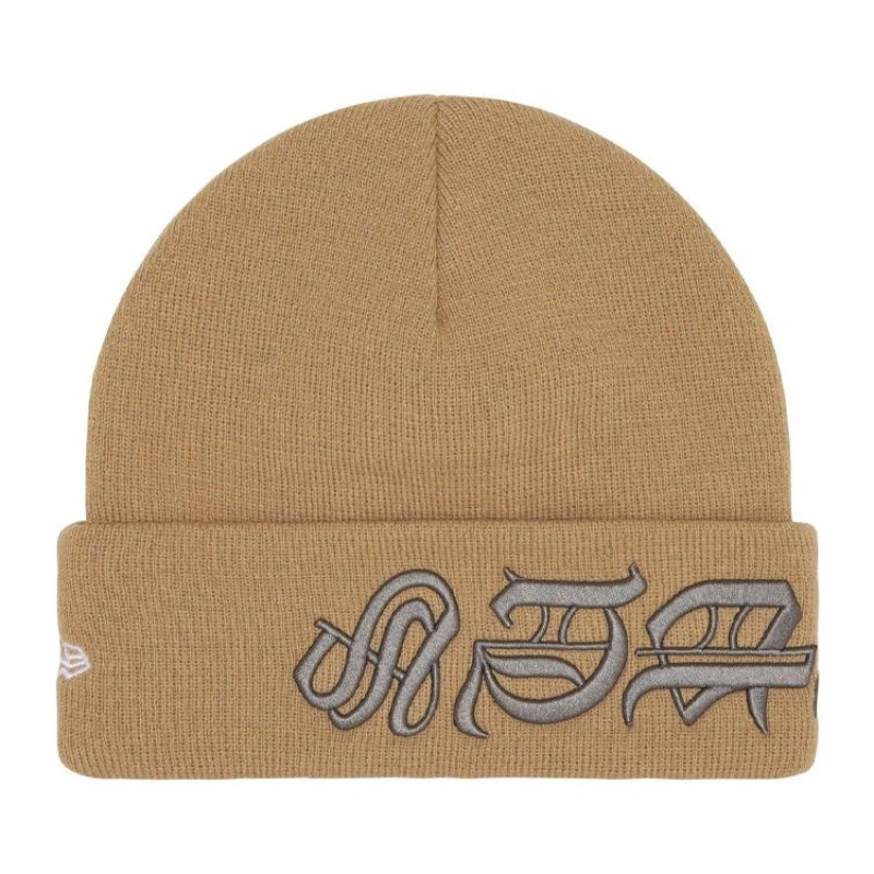 Supreme SS25 WEEK 1 New Era Blackletter Beanie