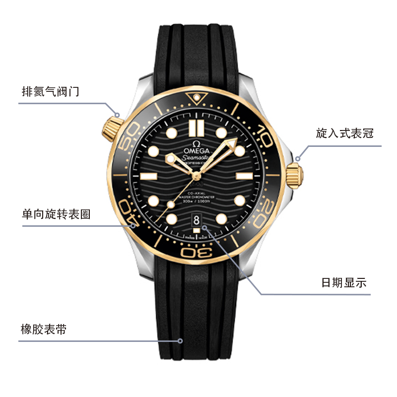 OMEGA 300 42mm 210.22.42.20.01.001