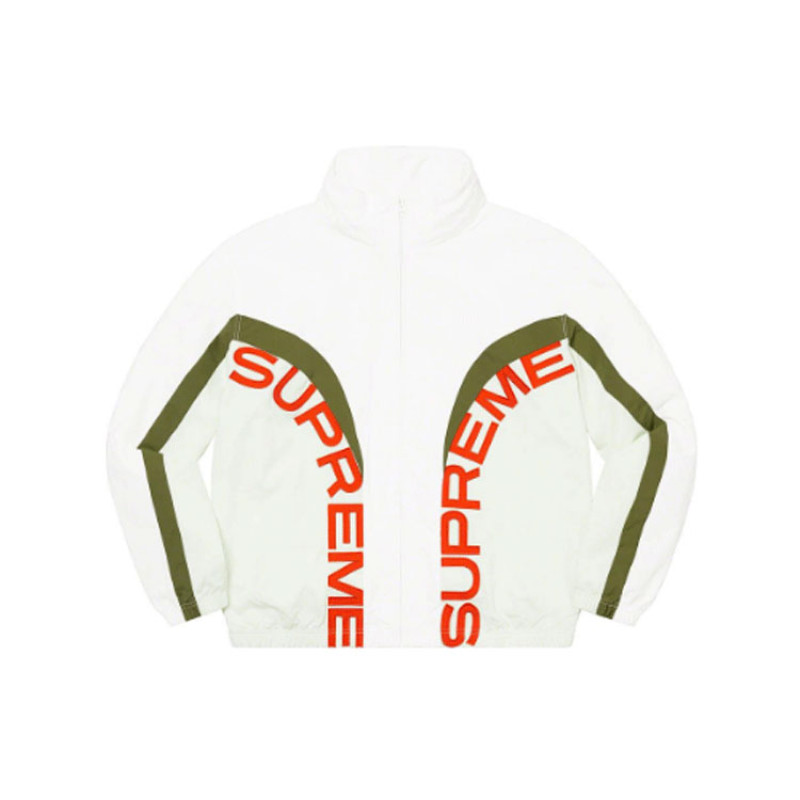 Supreme SS22 Week 1 Curve Track Jacket Logo