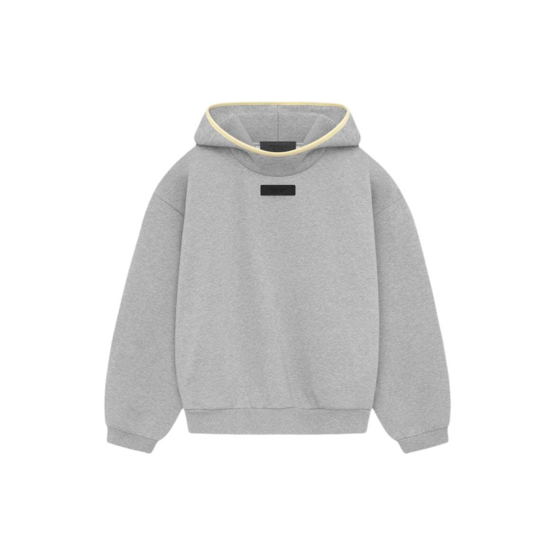 Fear of God Essentials SS24 drop2 Hoodie Light Heather Grey