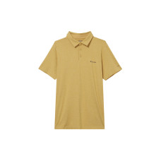 Columbia Yellow Tech Trail T-Shirt (Sun Protection) Polo