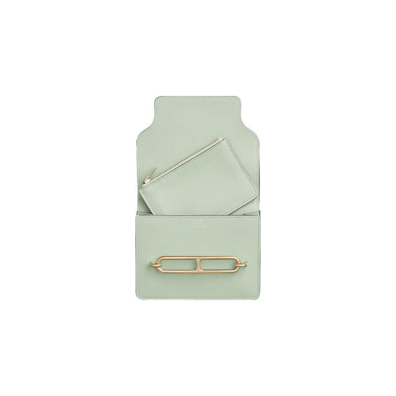 HERMES Roulis Slim Evercolor 0S Vert Fizz