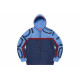 Supreme FW20 Week 13 Big Logo Paneled Zip Up Hooded Sweatshirt Logo
