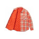 Supreme SS24 WEEK1 QUILTED FLANNEL SNAP SHIRT