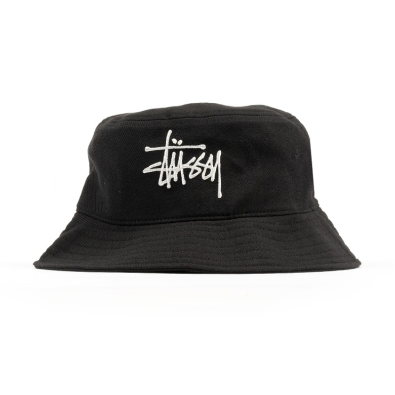 Stussy BIG Logo TWILL BUCKET HATLogo