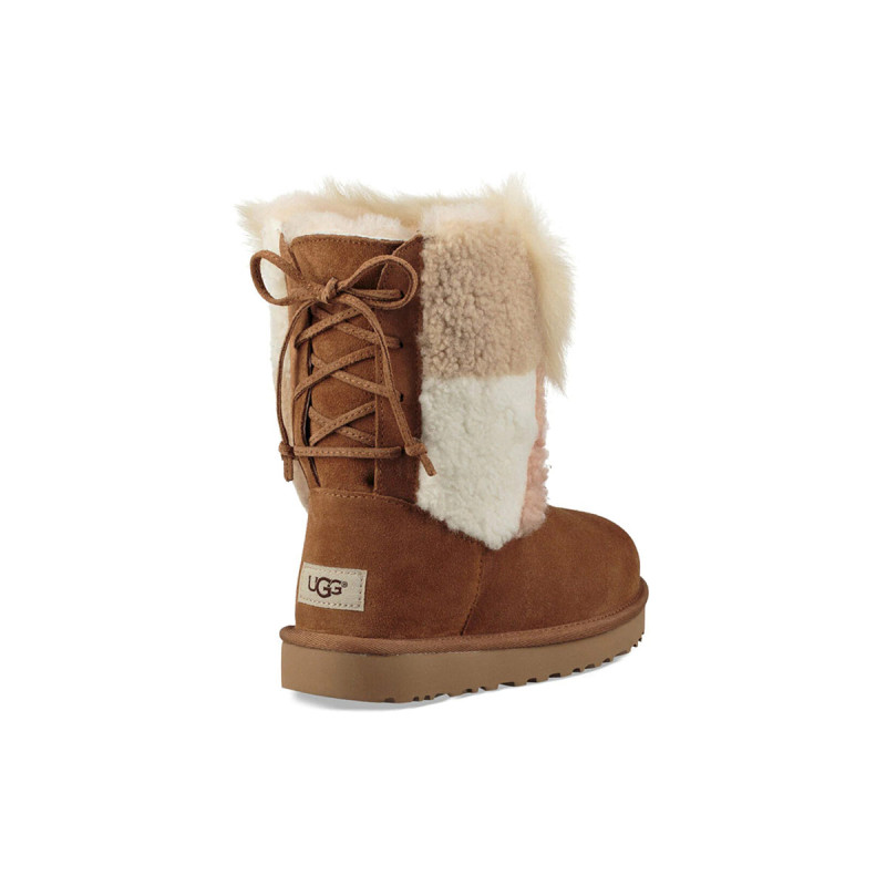 UGG Classic Short Patchwork Fluff