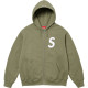 Supreme FW24 WEEK6 S Logo Zip Up Hooded Sweatshirt