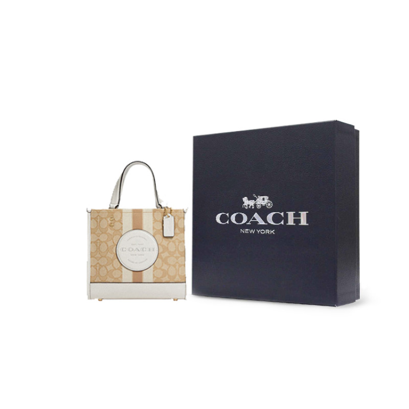 COACH Dempsey 22 Logo Tote
