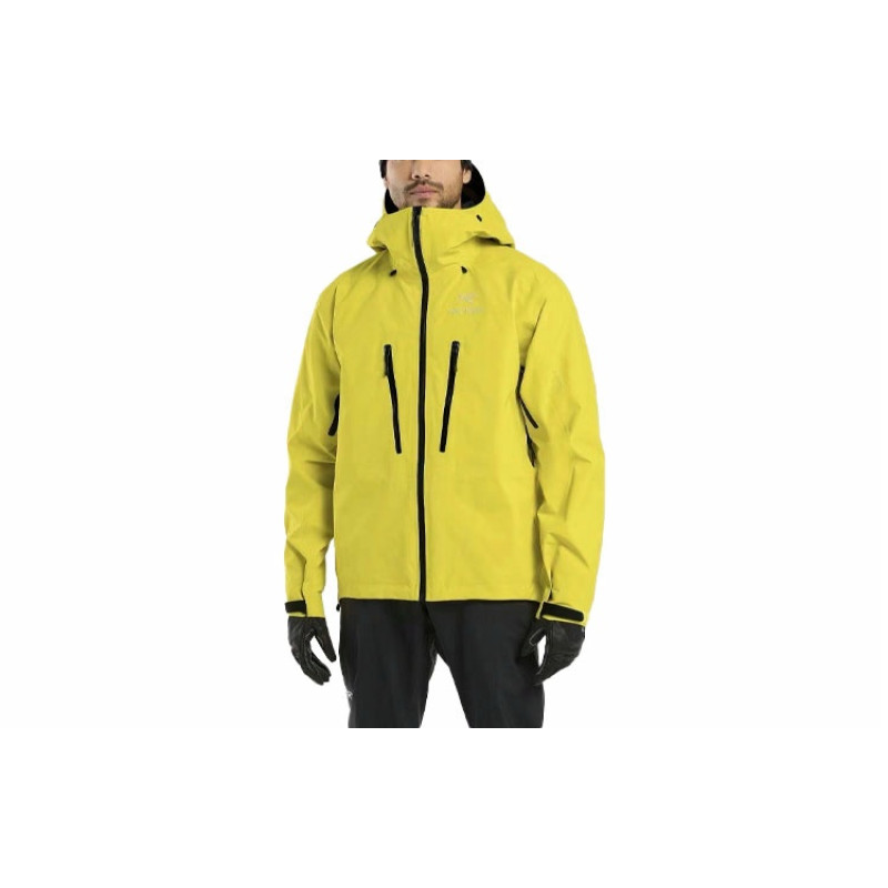 Arcteryx ALPINE GUIDE GORE-TEX PRO Logo Viper Yellow II