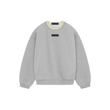 Fear of God Essentials SS24 drop2 Crewneck Sweatshirt Light Heather Grey
