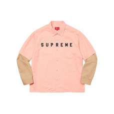 Supreme FW20 Week 5 2-Tone Work Shirt Logo