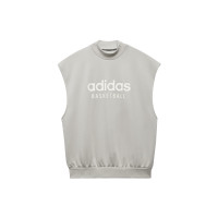 adidas originals Adidas Basketball Chapter 1 Sweater Metal Grey Logo
