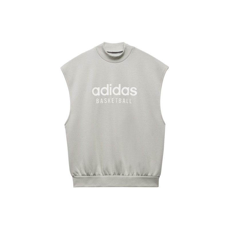 adidas originals Adidas Basketball Chapter 1 Sweater Metal Grey Logo