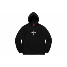 Supreme Week 15 Cross Box Logo Hooded Sweatshirt Logo