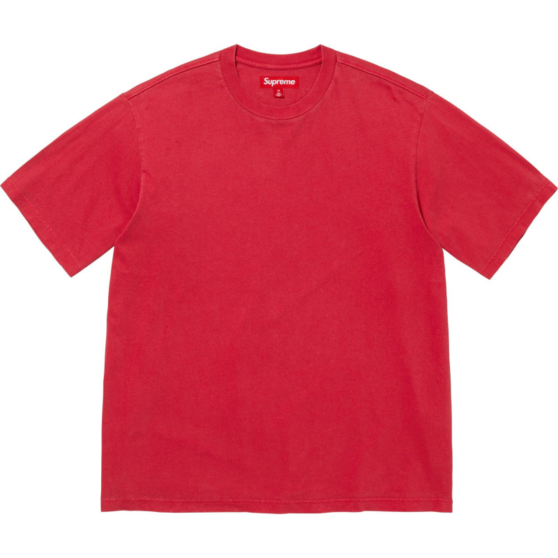 Supreme FW24 WEEK1 Cracked Back Arc SS Top logoT