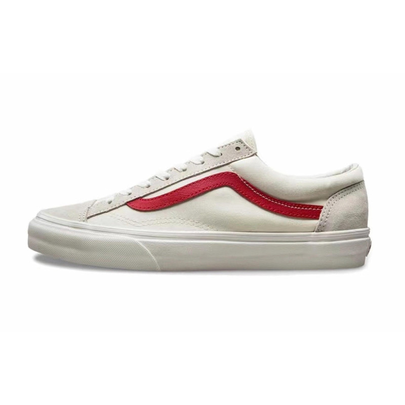 Vans Style 36 Marshmallow Racing Red 32day