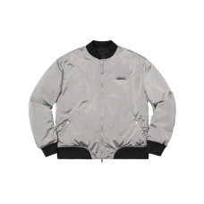 Supreme SS19 x Jean Paul Gaultier Reversible Backpack MA-1 Silver