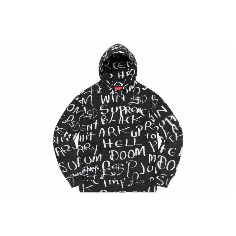 Supreme FW20 Week 8 Black Ark Hooded Sweatshirt