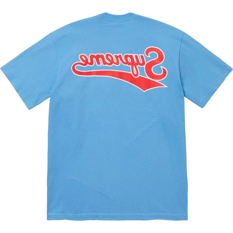 Supreme SS24 SS24 T WEEK19 BACKWARDS TEE Logo T