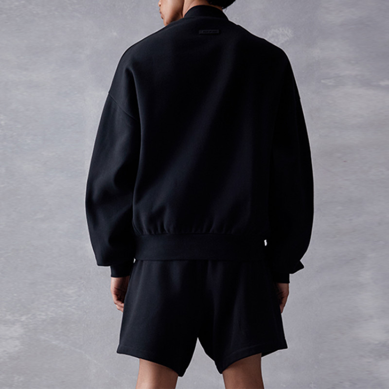 Fear of God Essentials SS23 Crewneck Essentials Core Jet Black
