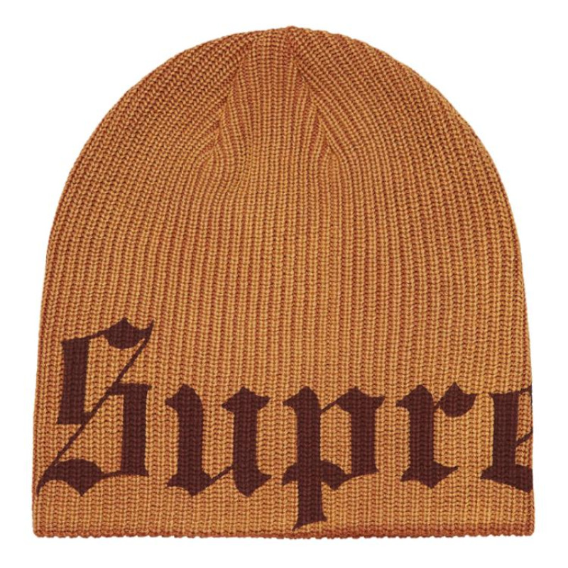 Supreme Old English Printed Beanie -