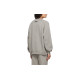 Fear of God Essentials FW21 Pullover Crewneck Dark Heather Oatmeal Logo
