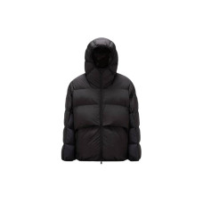 Moncler FW23 Alnair Short Down Jacket Logo