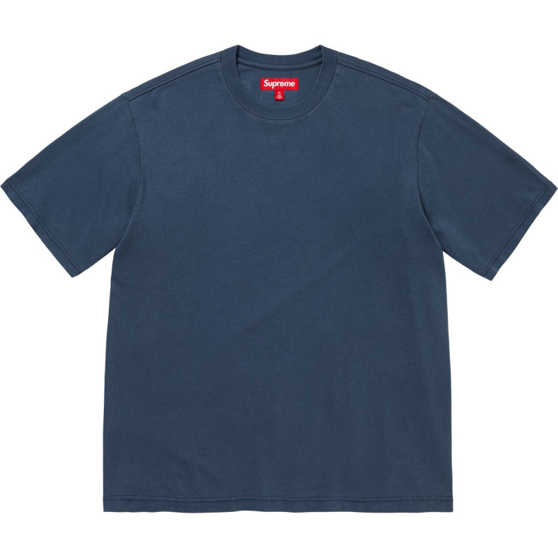 Supreme FW24 WEEK1 Cracked Back Arc SS Top logoT