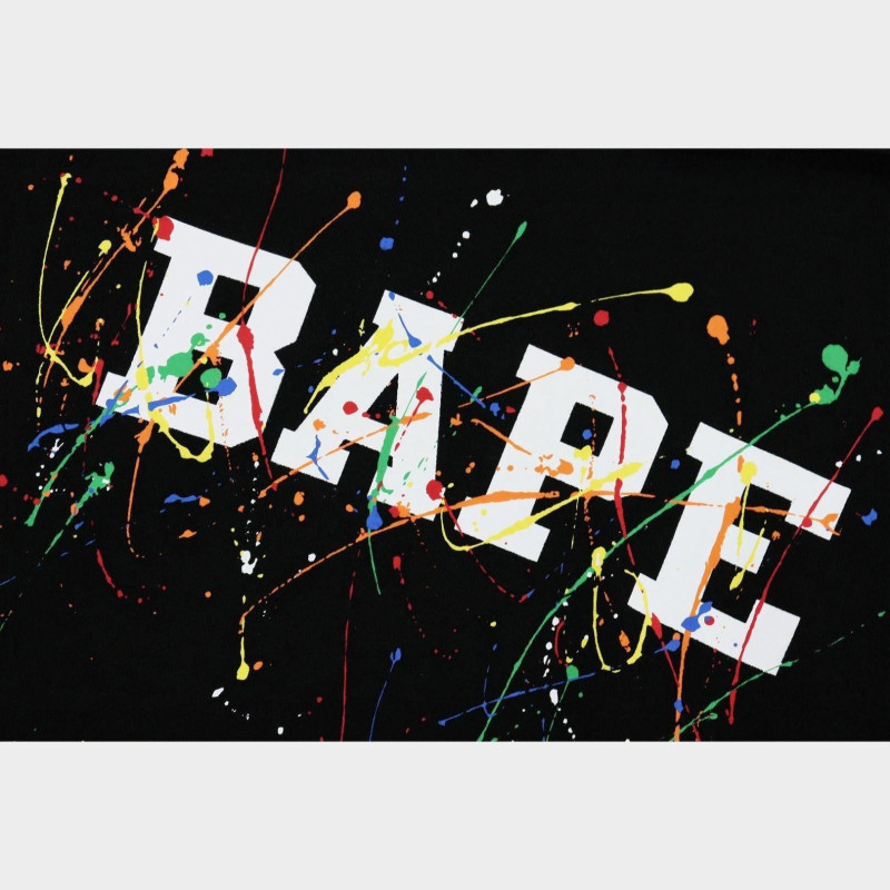 BAPE Paint Splatter Logo