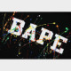 BAPE Paint Splatter Logo