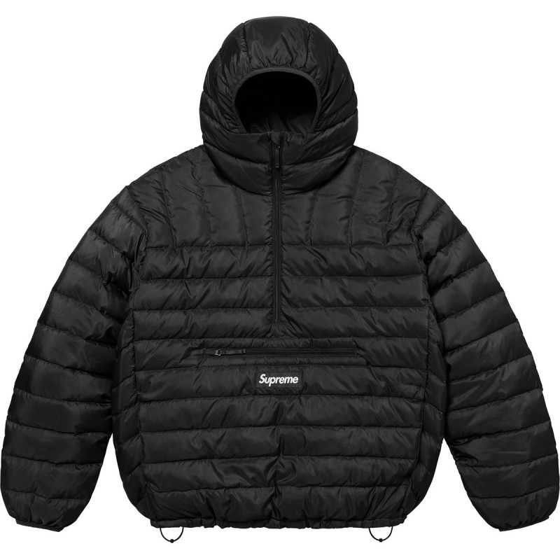 Supreme FW24 WEEK10 Micro Down Half Zip Hooded Pullover