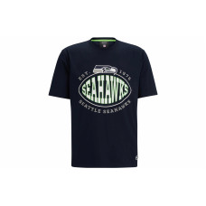 HUGO BOSS x NFL Stretch-Cotton T-Shirt With Collaborative Branding T