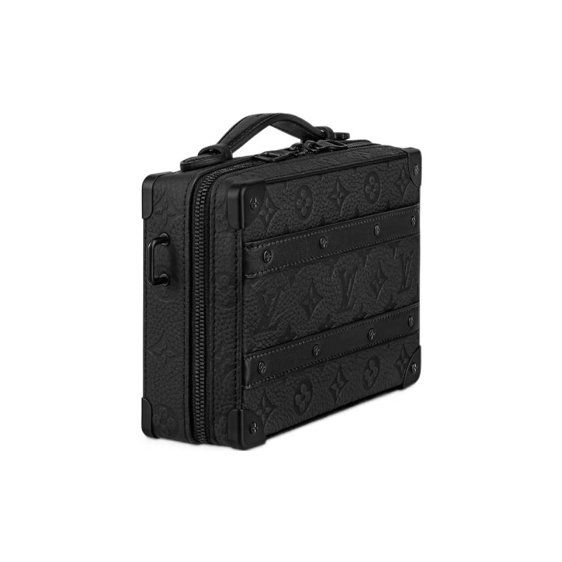 LOUIS VUITTON Handle Soft Trunk Taurillon Monogram