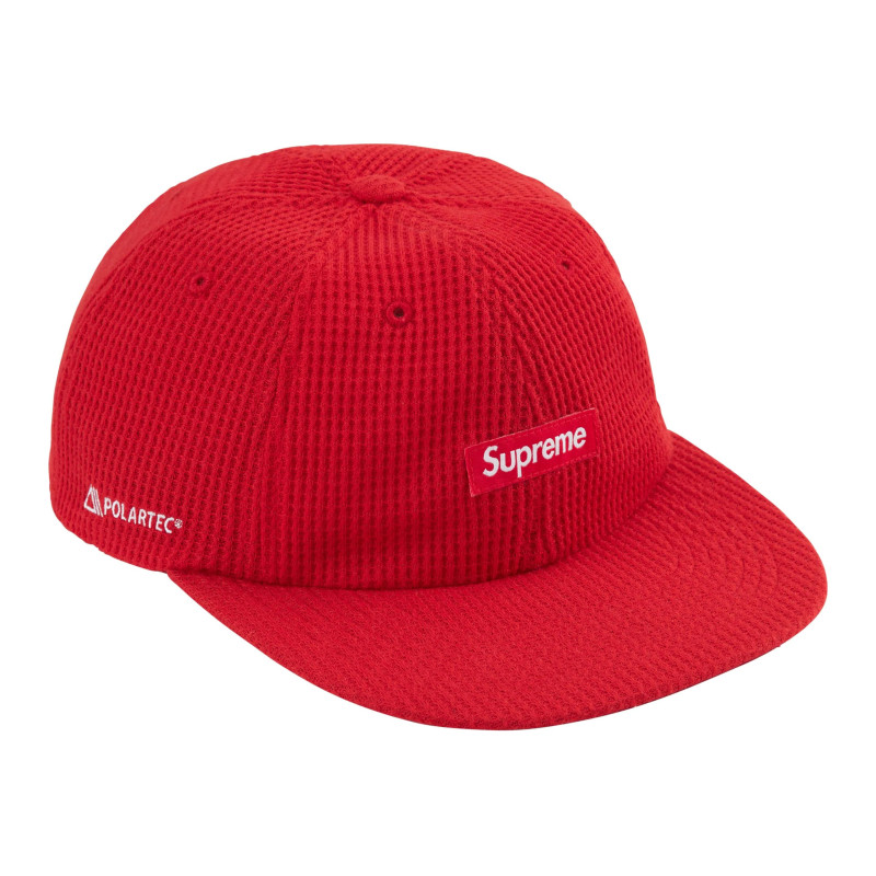 Supreme FW24 WEEK 9 Polartec Waffle Small Box 6-Panel -