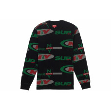 Supreme FW18 NY Waffle Thermal Black