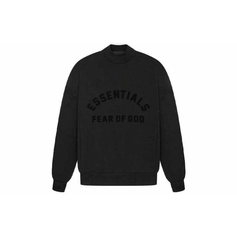 Fear of God Essentials SS23 Crewneck Essentials Core Jet Black