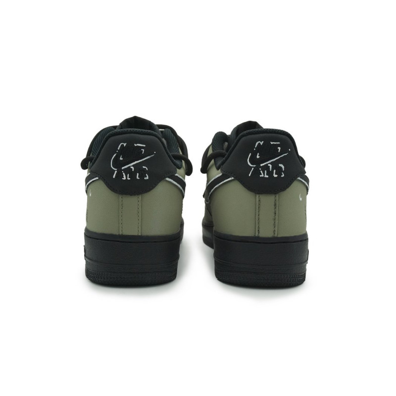 Nike Air Force 1 black pearl vibe