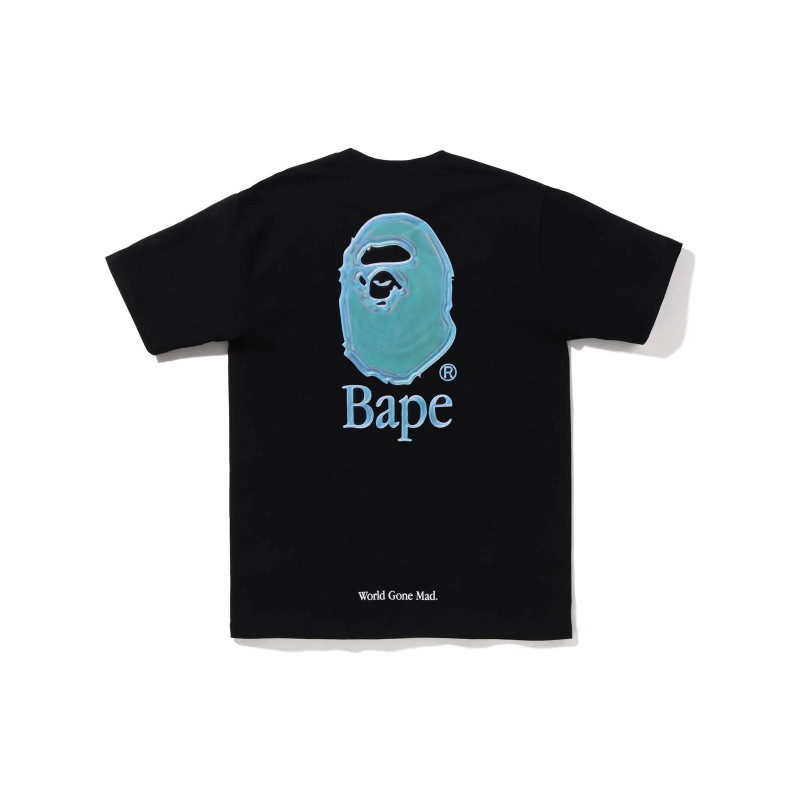 A BATHING APE FW22 Aqua ape head tee T
