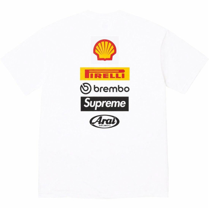 Supreme x DUCATI SS24 WEEK16 LOGO TEE logo T
